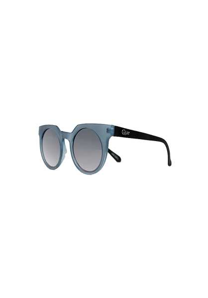 Quay Frankie - Blu Donna Moda Occhiali Da Sole (I3915)